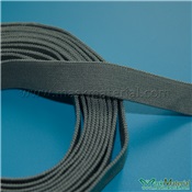 Elastic Headband For Gas Masks, Gray, 13MM Width, Elasticity 1:2.2