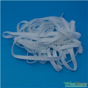 5.5MM White Elastic Band