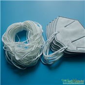 Flat Elastic Ear loop for N95 face mask