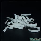 White Flat Elastic Tape