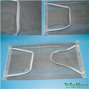 4mm flat white elastic tape/elastic band for face masks