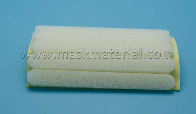 White Adhesive Sponge For N95 Masks