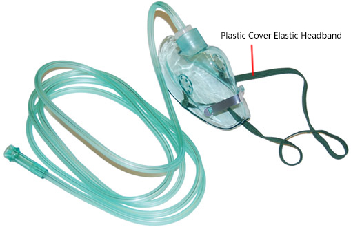 Plastic Cover Elastic Headband