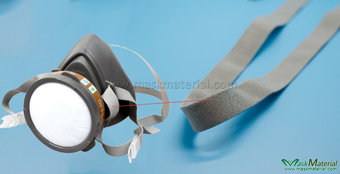 Elastic Head Straps for Gas Mask